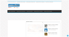Desktop Screenshot of cuentasdeahorro.com.mx
